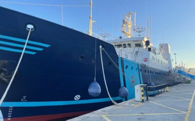 TMS lleva a cabo una exitosa renovación de sistemas a bordo del buque Petrel I